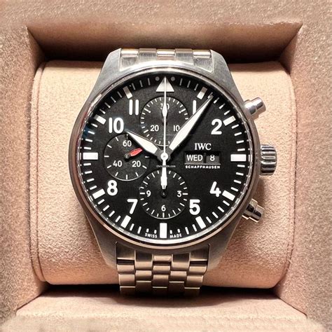 iwc pilot doppelchronograph|iwc pilot chronograph price.